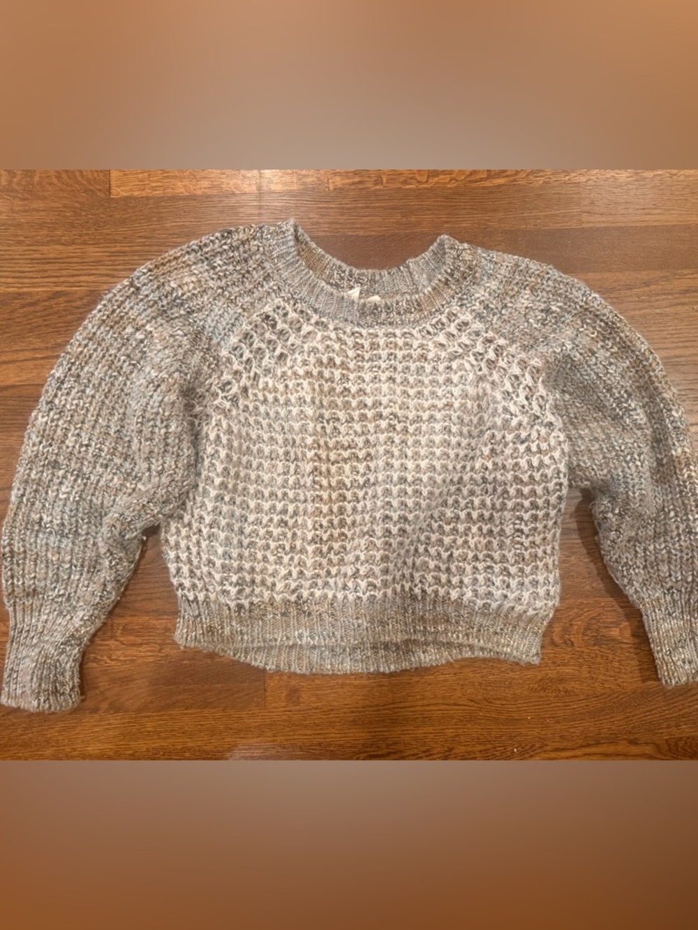 Made in Italy Wool Mohair Chunky Knit Sweater